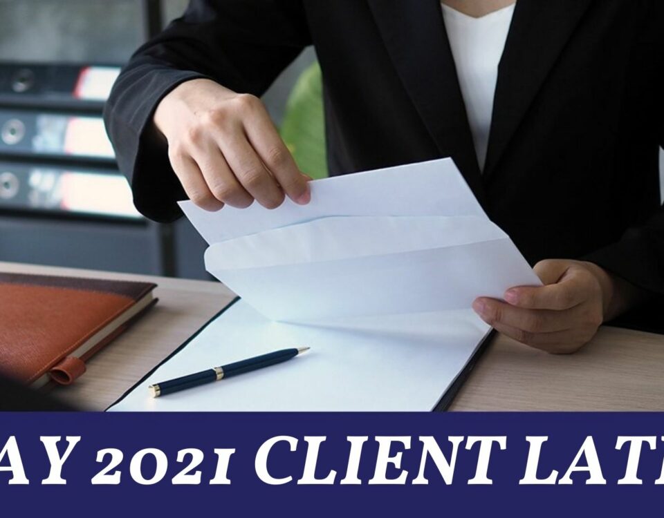 May 2021 Client Letter